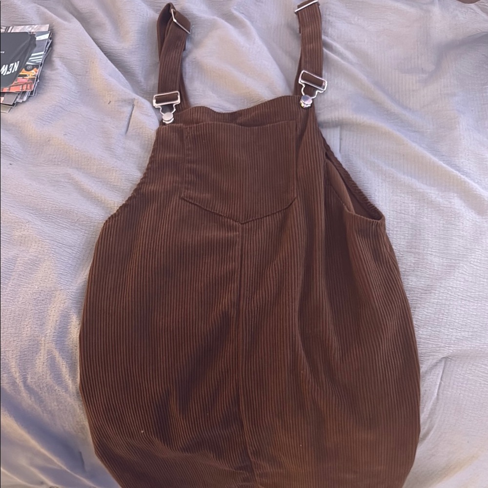 Altar'd State Brown Corduroy Dress